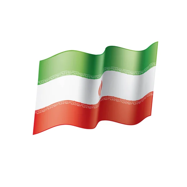 Iran flag, vector illustration — Stock Vector