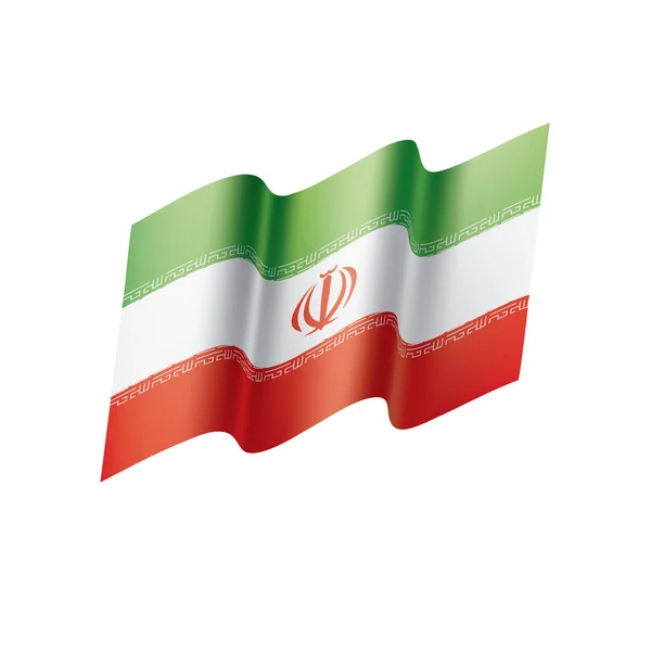 Iran flag, vector illustration — Stock Vector