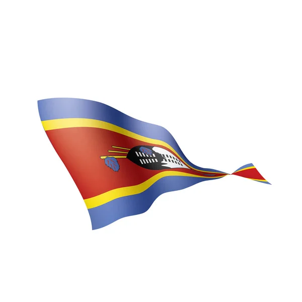 Σημαία της Σουαζιλάνδης, εικονογράφηση διάνυσμα — Διανυσματικό Αρχείο