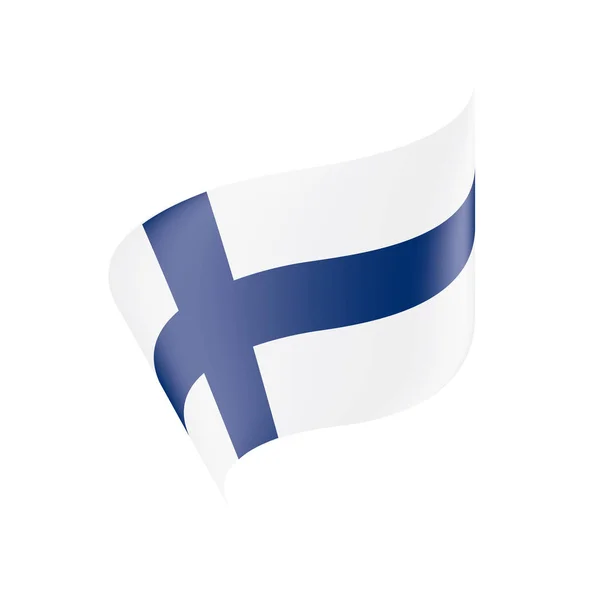 Bandeira da Finlândia, ilustração vetorial —  Vetores de Stock