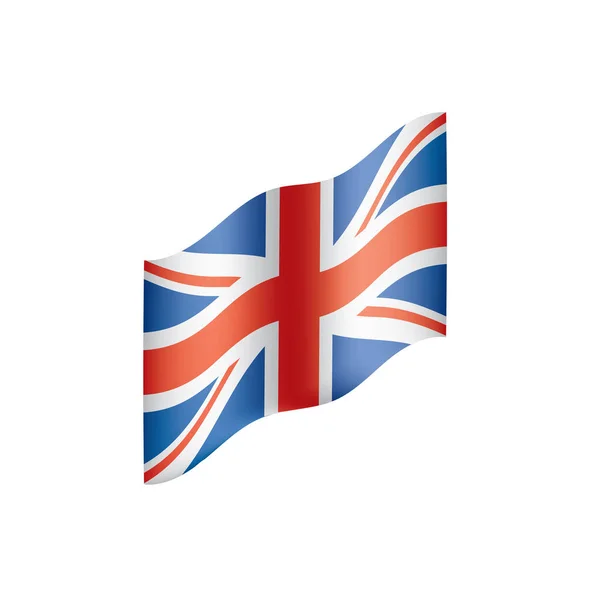 Bandiera del Regno Unito, vettore — Vettoriale Stock