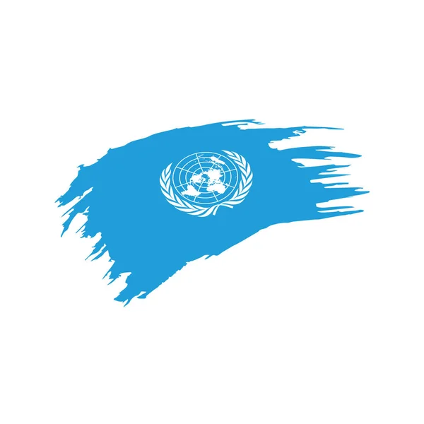 Un flag, Vektorillustration — Stockvektor