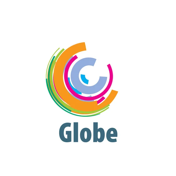 Logo vectoriel globe — Image vectorielle