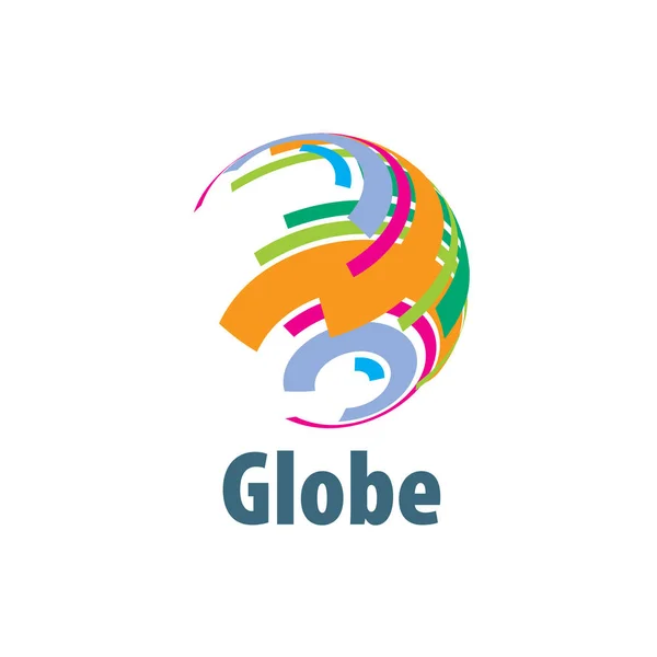 Logo vectoriel globe — Image vectorielle