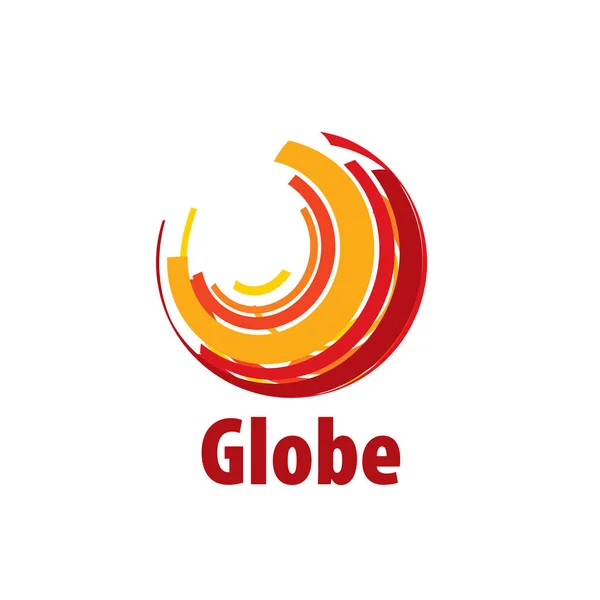 Logo vectoriel globe — Image vectorielle