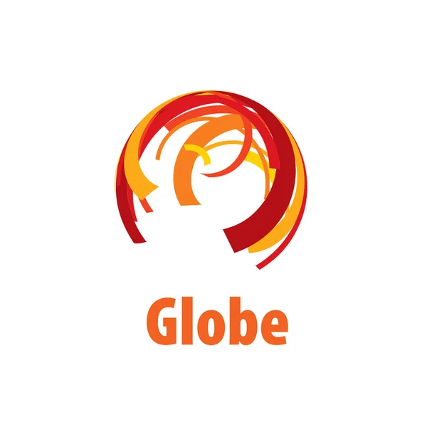 Logo vectoriel globe — Image vectorielle