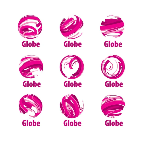 Vetor logotipo globo —  Vetores de Stock