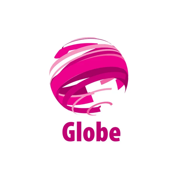 Vektor-Logo Globus — Stockvektor