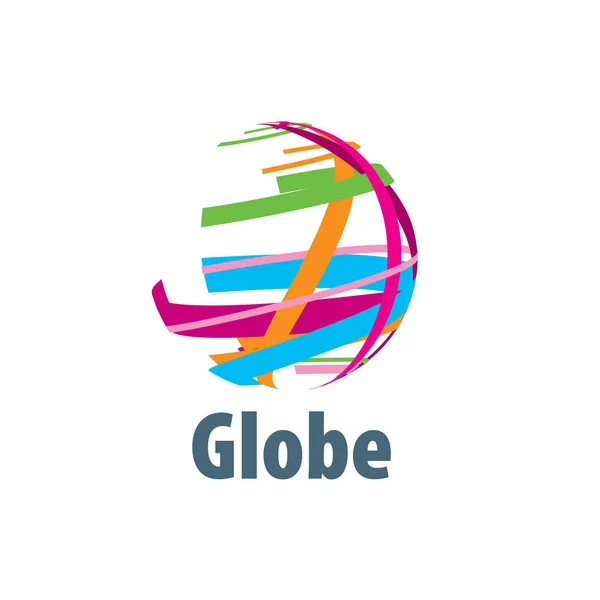 Vektor-Logo Globus — Stockvektor