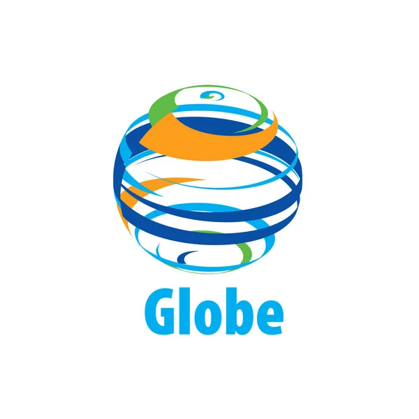 Vektor-Logo Globus — Stockvektor