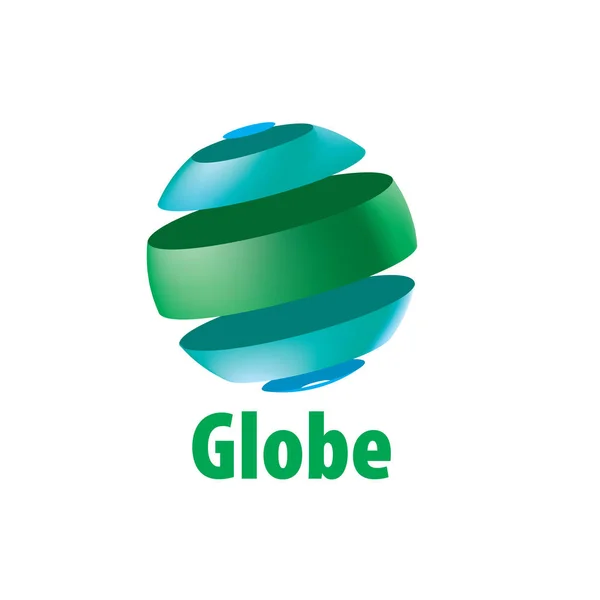 Vektor-Logo Globus — Stockvektor