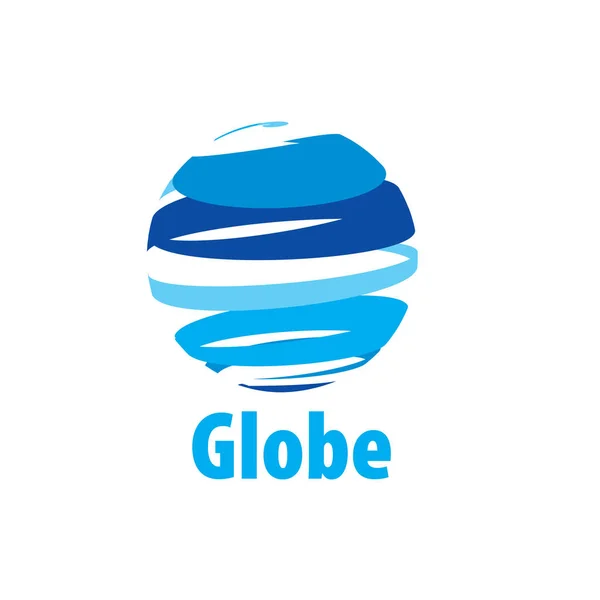 Vetor logotipo globo — Vetor de Stock