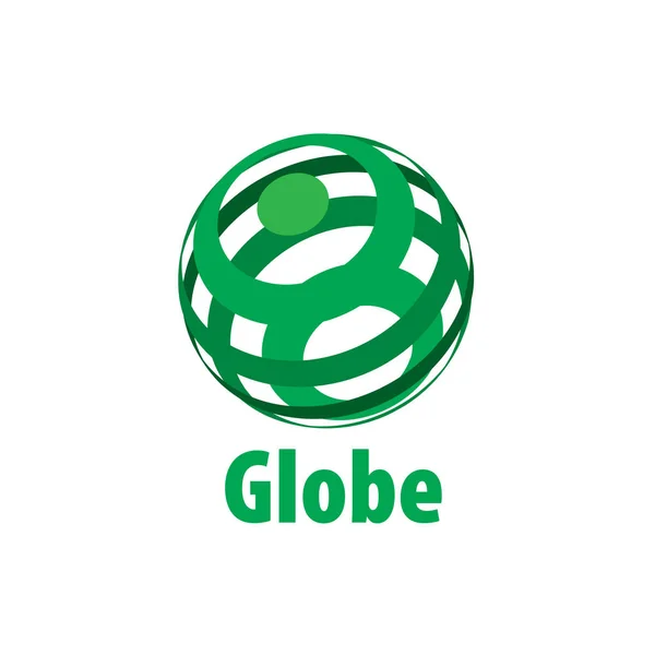 Vector logo globo — Vector de stock