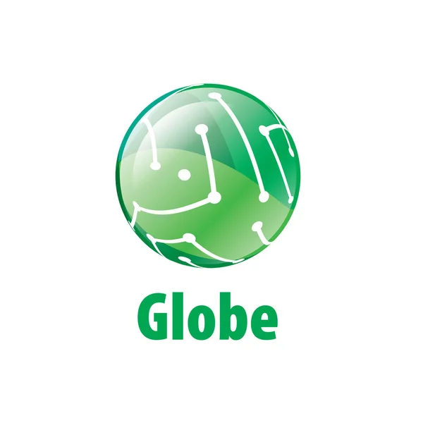 Vetor logotipo globo — Vetor de Stock