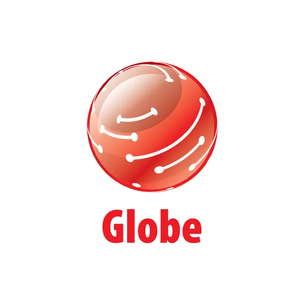 Logo vectoriel globe — Image vectorielle