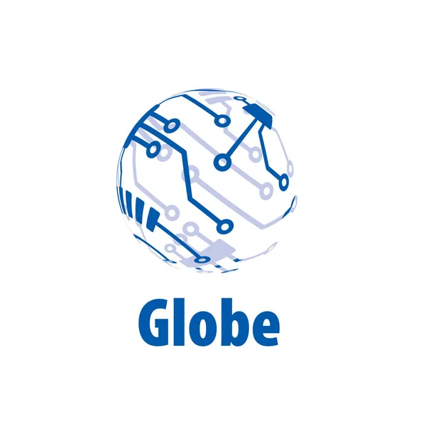 Vector logo globo — Archivo Imágenes Vectoriales