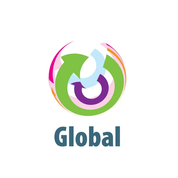 vector logo globe