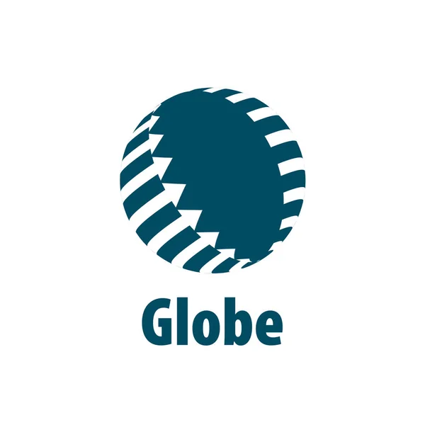 Vector logo globe — Stock Vector