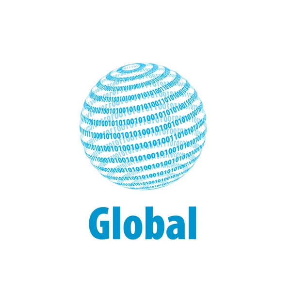 Vector logo globe — Stock Vector