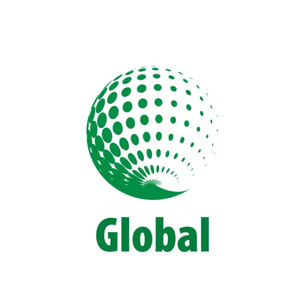 Logo vectoriel globe — Image vectorielle