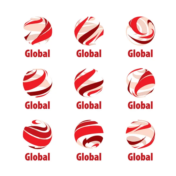 Vector logo globe — Stockvector