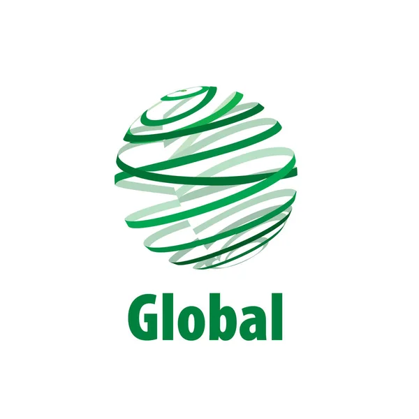 Logo vectoriel globe — Image vectorielle