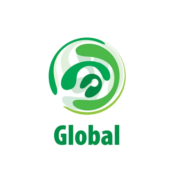 Logo vectoriel globe — Image vectorielle