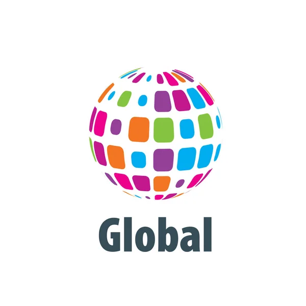 Vektor logo globe — Stock Vector