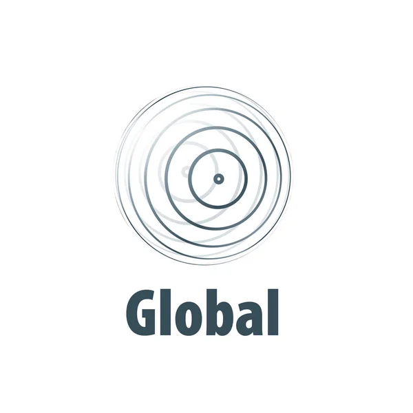 Векторний логотип глобус — стоковий вектор