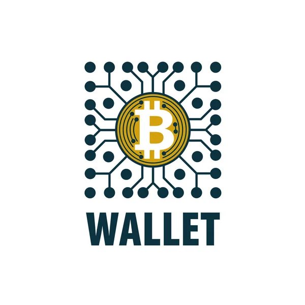 Διάνυσμα bitcoin πορτοφόλι — Διανυσματικό Αρχείο