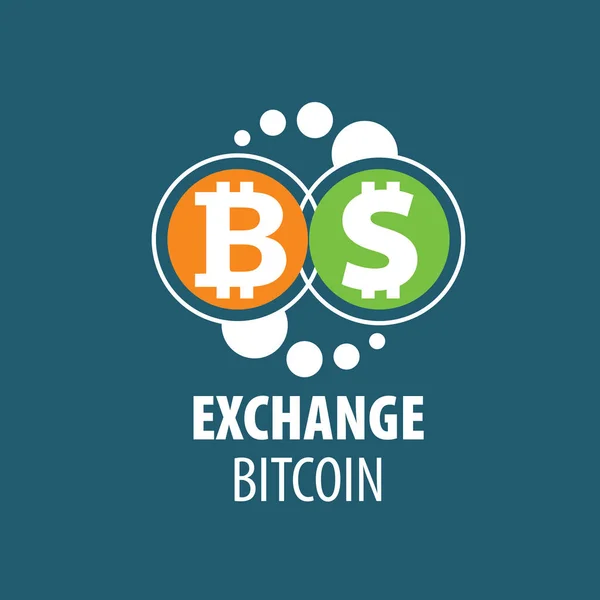 Cambiar bitcoin por dinero — Archivo Imágenes Vectoriales
