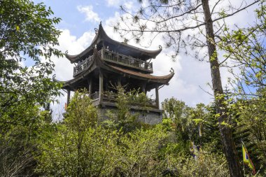 Vietnam 'da da Nang' da güneş dünyasında hava durumu. 12 Ocak 2020