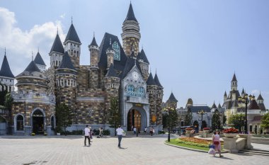 Vinpearl amusement Park in Nha Trang in Vietnam. January 18, 2020