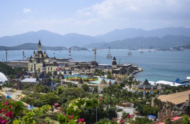 Vinpearl amusement Park in Nha Trang in Vietnam. January 18, 2020