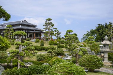 A view in a Park in Winpearl in Nha Trang in Vietnam. January 18, 2020