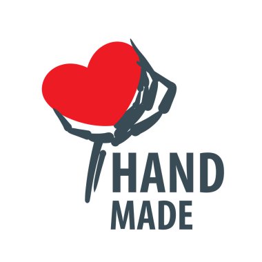 Beyaz arkaplanda el yapımı bir vektör simgesi