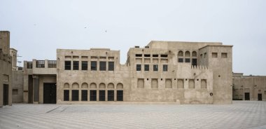 Şeyh Saeed al Maktoum 'un Dubai, BAE' deki tarihi evi. Açık Gün 14 Mart 2020