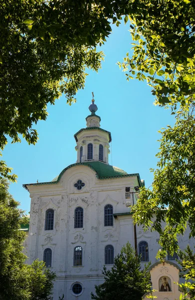 Catedral Epifanía Día Verano Ishim Rusia — Foto de Stock