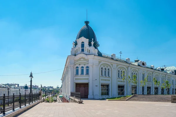 Paisaje Urbano Con Arquitectura Antigua Omsk —  Fotos de Stock