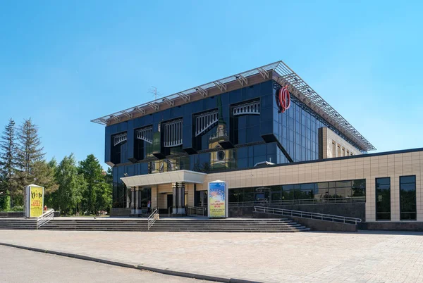 Омськ Росія Липня 2018 Концертний Зал Філармонічного Товариства — стокове фото