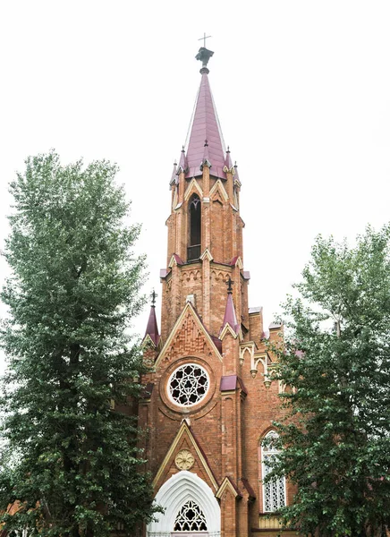 Toren Van Onze Lieve Vrouw Van Hemelvaart Irkoetsk — Stockfoto