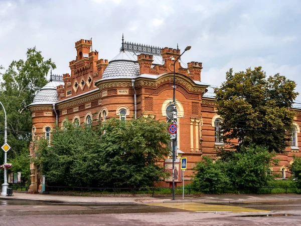 Ιρκούτσκ Ρωσία Ιουλίου 2018 Μουσείο Περιφερειακών Σπουδών Του Ιρκούτσκ — Φωτογραφία Αρχείου