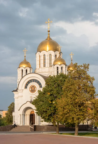 Samara Rusia Septiembre 2017 Iglesia San Jorge Victorioso —  Fotos de Stock