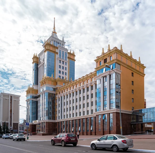 Saransk Russie Août 2017 Construction Université État Ogarev Mordovie — Photo