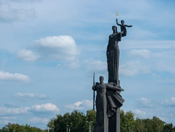 Πένζα Ρωσία Αυγούστου 2017 Μνημείο Νίκης Πλατεία Νίκης — Φωτογραφία Αρχείου