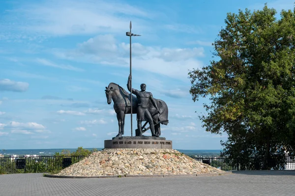 Penza Russie Août 2017 Monument Premier Colon Ouvert 1980 Mémoire — Photo