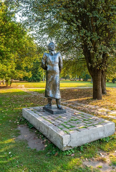 Kaliningrad Russland September 2018 Denkmal Für Alexander Blok Auf Der — Stockfoto