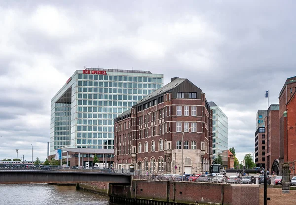 Hamburgo Alemania Junio 2019 Sede Del Semanario Alemán Der Spiegel — Foto de Stock