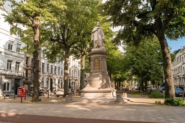Anvers Belgique Juillet 2019 Vue Monument Peintre Flamand Quentin Matsys — Photo