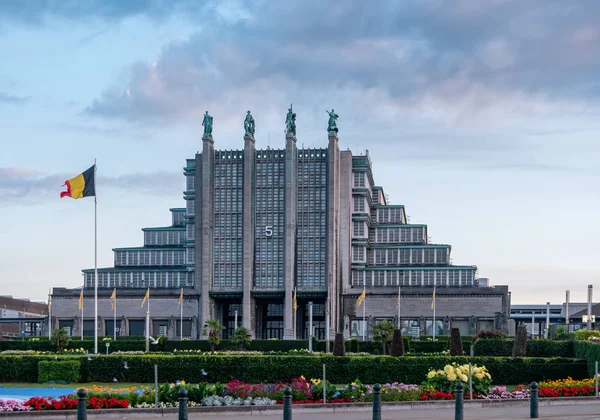 Bruxelas Bélgica Julho 2019 Pavilhão Centro Exposições Bruxelas Luz Manhã — Fotografia de Stock